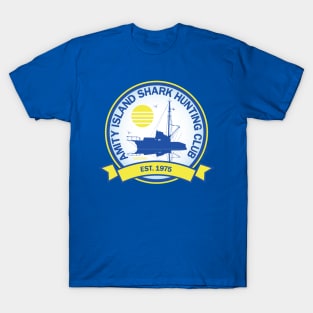 Amity Island Shark Hunting Club Est. 1975 T-Shirt